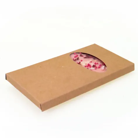 Traditional Chocolate Bar Pocket; Natural Kraft